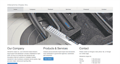 Desktop Screenshot of interammo.com